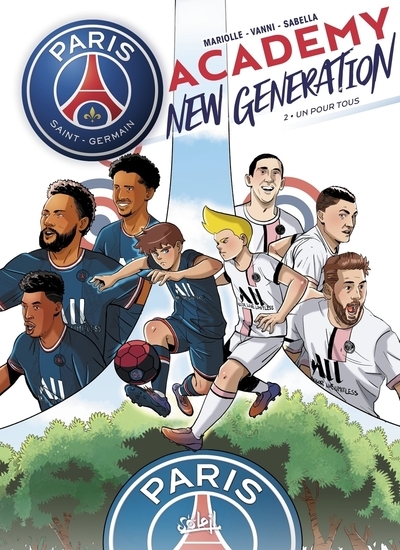 Paris saint-germain academy new generation - tome 2 un pour tous - Image principale