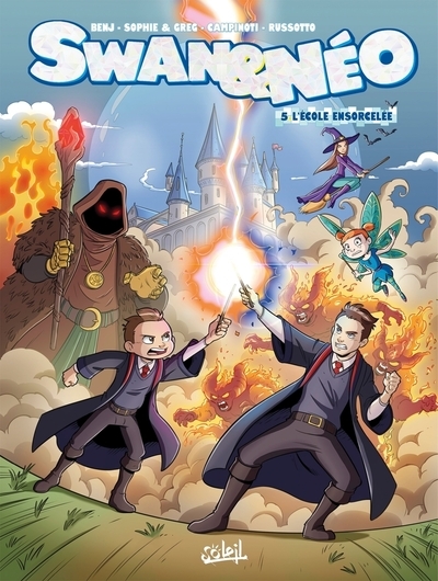 Swan et neo - tome 05 l'école ensorcelee - Image principale
