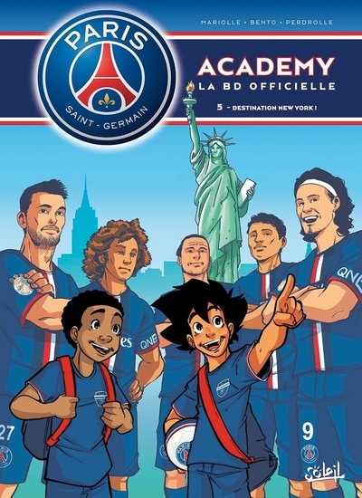 Psg academy - tome 05 destination new york ! - Image principale