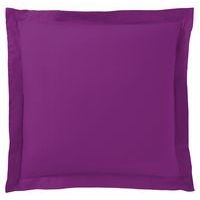 Taie d'oreiller 65 x 65 Polycoton Mauve - Image principale
