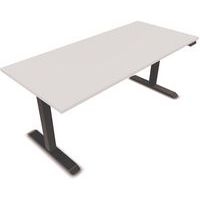 Bureau électrique avec plateau mélaminé 180 cm - Lutz - Eol - Image principale
