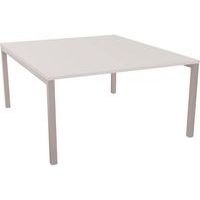 Table de réunion en pied carré de 25mm d'épaisseur Arial - Eol - Image principale