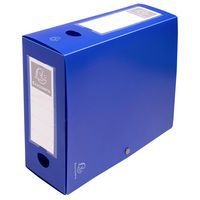 Boite de classement à pression dos 10 cm polypropylène bleu - Image principale