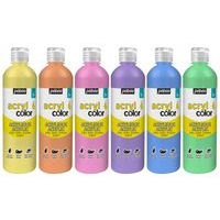 Set 6x500 ml acryl'color pastel - Image principale