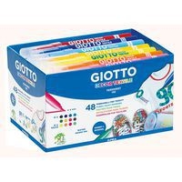 Schoolpack de 48 feutres giotto decor textile - Image principale
