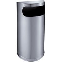 Poubelle d'accueil demi ronde - Image principale