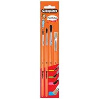 Set 3 pinceaux 6/10/14 + 1 brosse 8 - Image principale