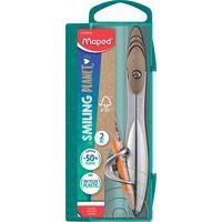 Compas à canon métal et fibres de bois - Image principale