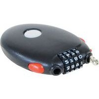 Cadenas à code avec câble acier rétractable 1,8m - Image principale