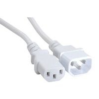 Rallonge d'alimentation C14 / C13 blanche - 0,6 m - Image principale