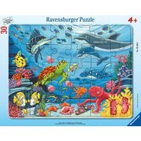 Puzzle cadre 30 pièces Au fond de la mer - Image principale