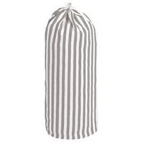 Sac à linge forme marin à fond rond - Modèle 805 - Rayé blanc gris - Image principale