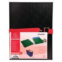 Lot de 10 chemises dos extensible extensor® - 24x32cm Noir - Image principale