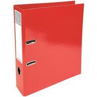 Lot de 10 classeurs à levier iderama prem'touch® dos 70mm Rouge - Image principale