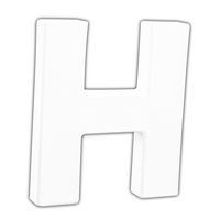 Petite lettre H 12cm (Lot de 10) - Image principale