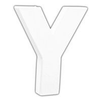 Petite lettre Y 12cm (Lot de 10) - Image principale
