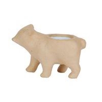 Cache-pot ours 20x10x13,5cm (Lot de 2) - Image principale