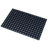 Tapis caillebotis noir - Floortex - Image principale
