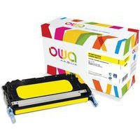 Toner remanufacturé HP Q6472A - Canon 717Y - Jaune - Owa - Image principale