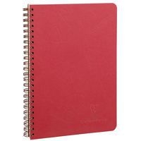 Age Bag carnet reliure intégrale 14,8x21cm 100p ligné rouge - Image principale