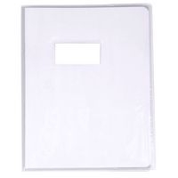 Protège-cahier Cristal 12/100ème 17x22 transparent incolore - Image principale