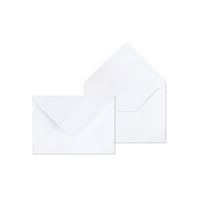 Boite 500 enveloppes gommées 120x176 Blanc 90g - Image principale