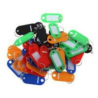 Lot de 20 porte-clés couleurs assorties - Image principale