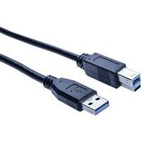 Câble USB 3.0 type A et B noir - 1,8 m - Image principale