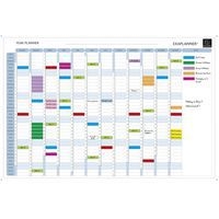 Planning magnétique annuel - textes en anglais - Image principale