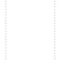 Feuilles listing blanc 240x11 1pli bandes détachables 70g - Image principale