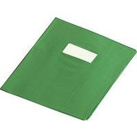 Protège-cahier 17x22 cm plastique épais. épaisseur 20/100e - Vert foncé - Image principale