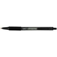 Stylo bille pointe moyenne rétractable “Soft Feel” - Bic - Image principale