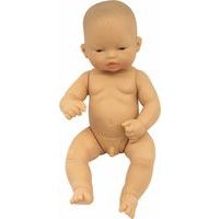 Bébé asiatique garçon 32 cm sans cheveux - Image principale