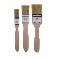 Lot de 3 brosses plates, manches plats - Image principale