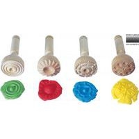 Lot de 4 tampons bois géants pour pâte à modeler - Image principale