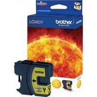 Cartouche jet d'encre Brother LC980Y - jaune - Image principale