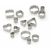 Lot de 15 emporte pièces inox - Image principale