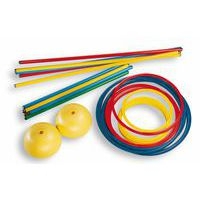 Lot de 8 jalons 0.80 m en ABS - Image principale