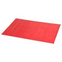Sous-main rigide simili cuir italien corail 60x40 cm - Image principale