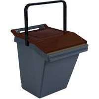 Récipient de séparation des déchets Easytech 40L marron/noir - Image principale