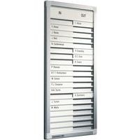 PROFESSIONAL tableaux d'absence 54x26cm blanc - Image principale