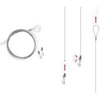 Kit de suspension pour cadre affichage 2 faces Vit'Clac - Image principale