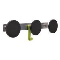 Patères murales acier ABS 3 patères + 1 crochet - Image principale