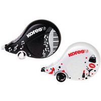 Lot de 6 Roller correcteur jetable "BLACK & WHITE - Image principale