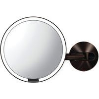 Miroir à capteur mural - Alimentation secteur - Bronze - Image principale