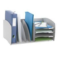 Module de classement 4 cases + 3 séparateurs Organizer coloris gris - Image principale