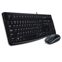 Ensemble clavier et souris filaires Logitech MK120 - Image principale