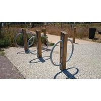 Borne antivol pour 2 vélos - Image principale