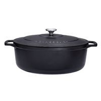 Cocotte en fonte ovale 31 cm Noire - Sublime - CHASSEUR - Image principale