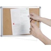 Vitrine murale d'intérieur Atlas fond liège Planorga - Image principale